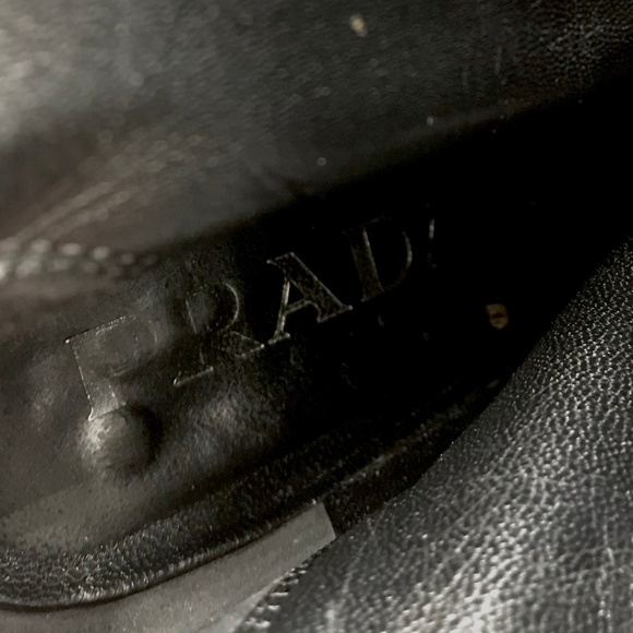 PRADA Black Leather Booties - Picture 8 of 8